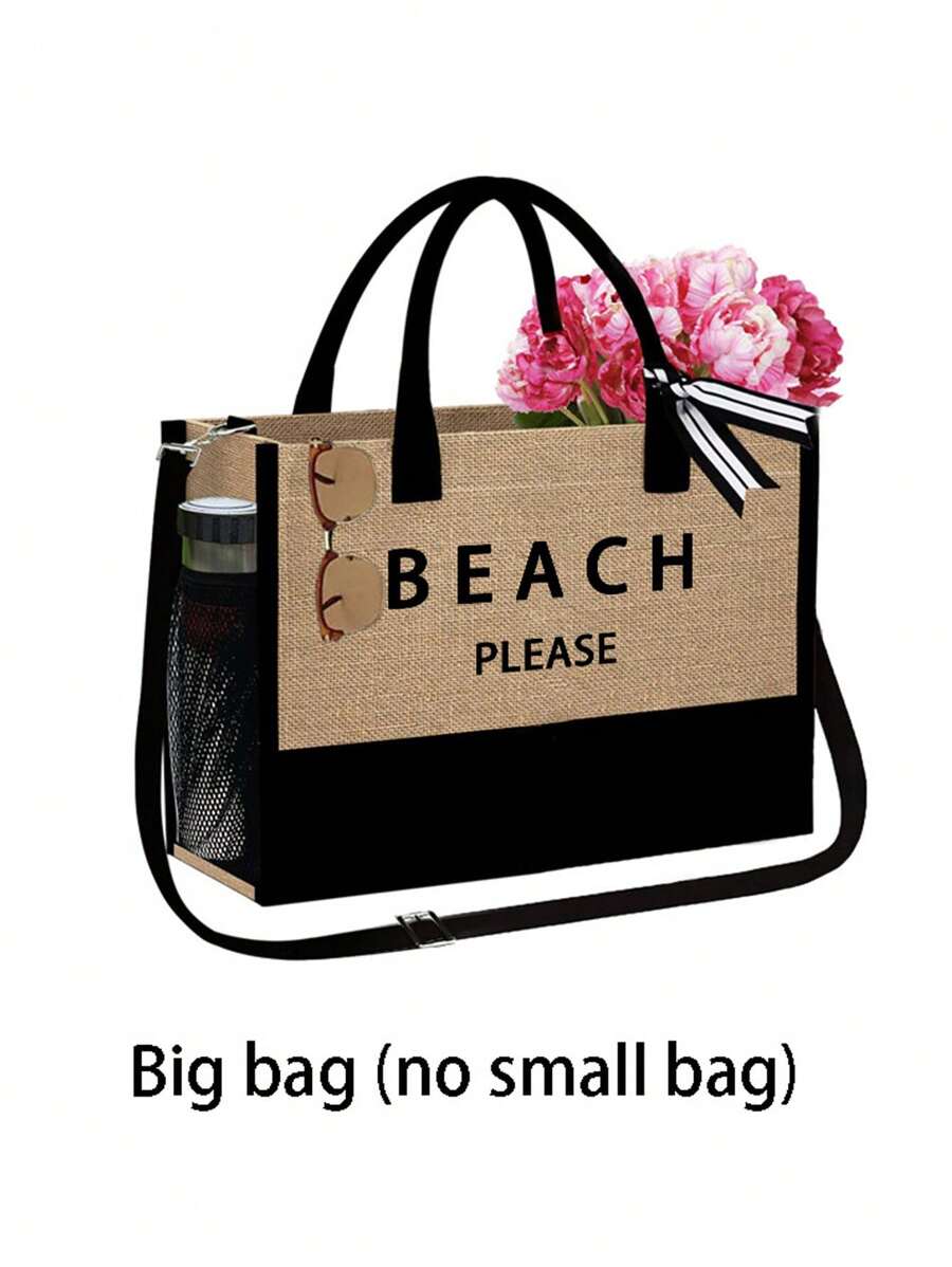 Beach Tote Bag Set With Sun Vi - Tote Bag Beach 评论和价格