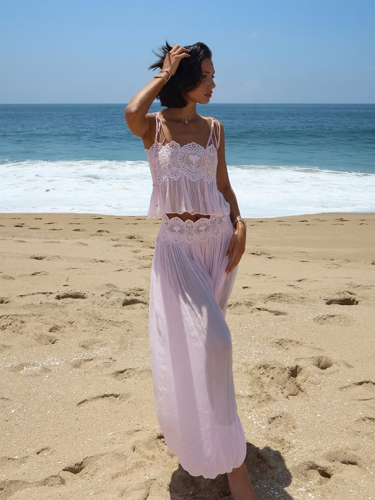 Women Floral Lace Sheer Layers - Romper Floral Print 评论和价格