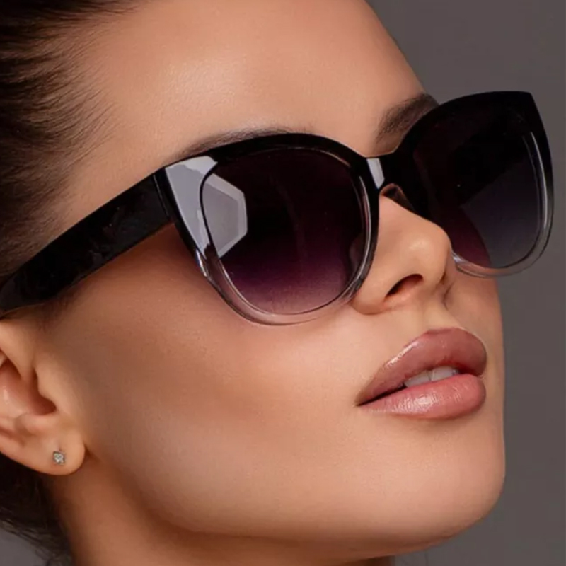 Retro Fashion Cat Eye Sunglass - Sunglasses Cat Eye 评论和价格