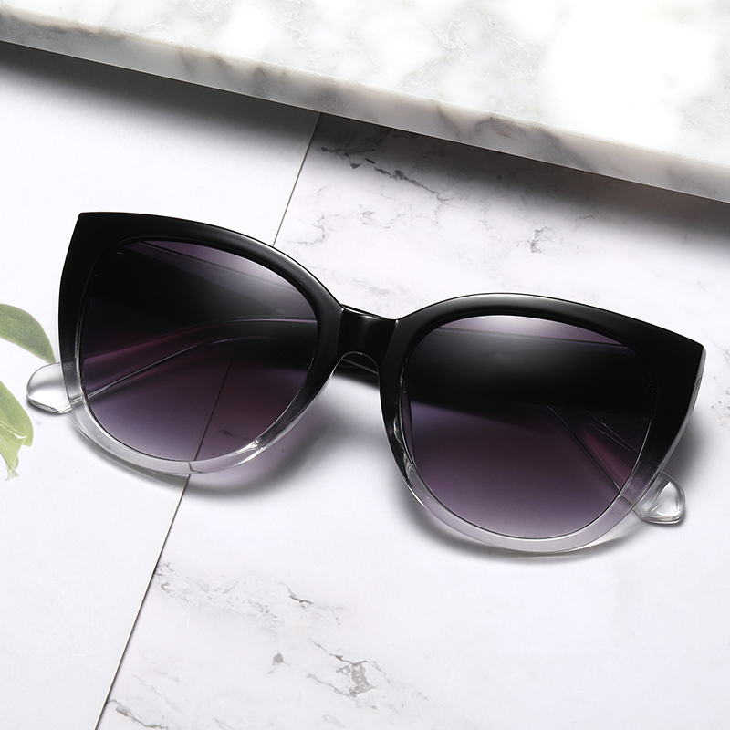 Retro Fashion Cat Eye Sunglass - Sunglasses Cat Eye 评论和价格