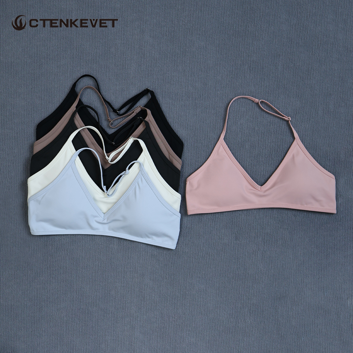 Women's Summer Halter Neck Pad - Crop Top Crochet 评论和价格