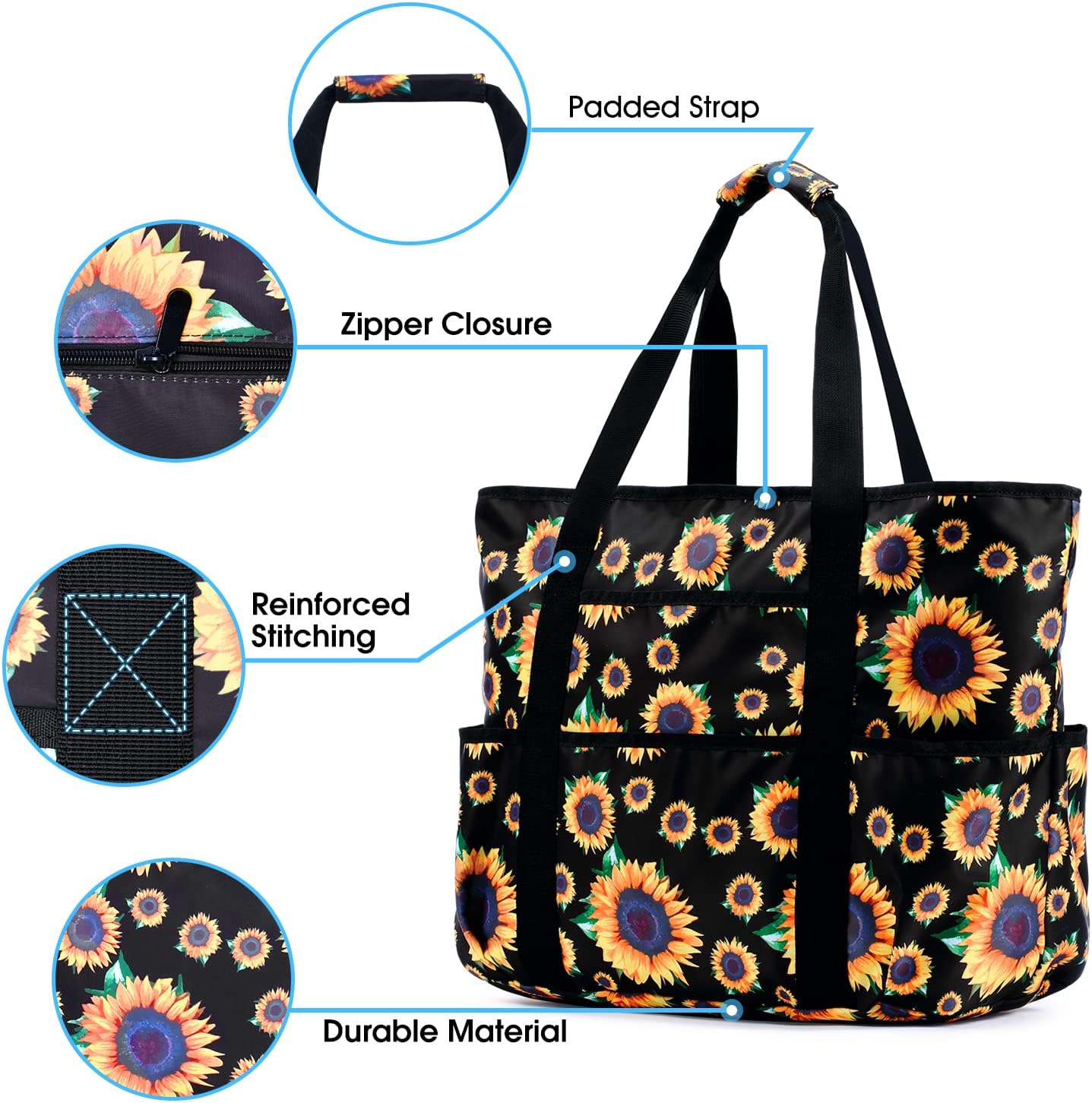 Large Beach Tote Bag for Women - Tote Bag Beach 评论和价格