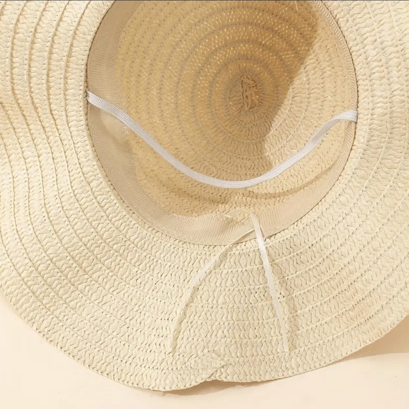 Women Bowknot Sun Hat Wide Bri - Hat Floppy Wide 评论和价格