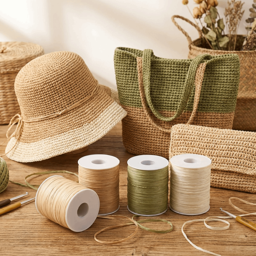 Premium Quality 120M Per Roll  - Crochet Bag Raffia 评论和价格