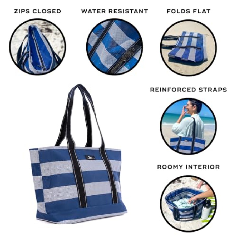Joyride - Large Sandproof Beac - Tote Bag Beach 评论和价格