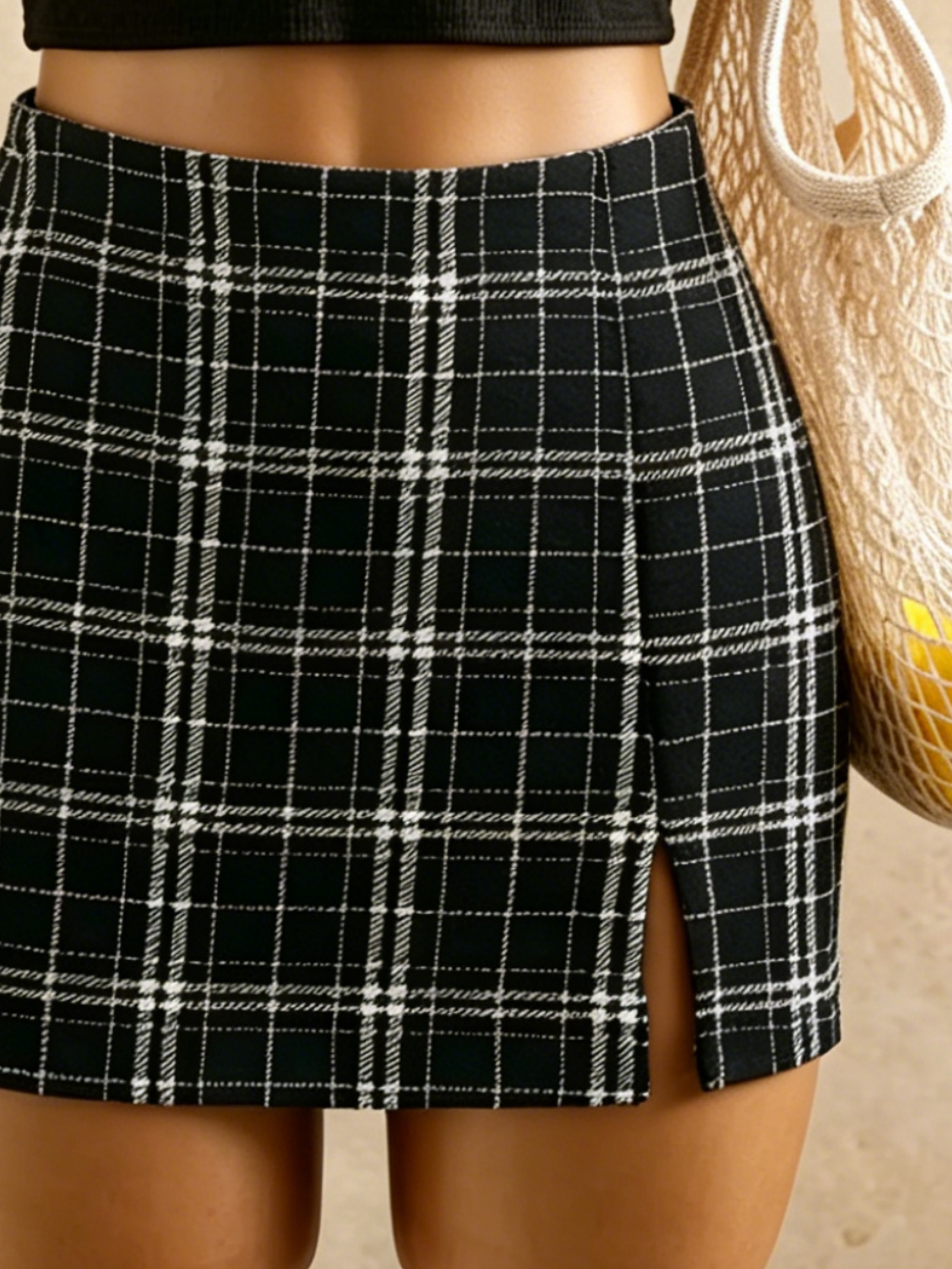 2 Piece Outfits Women Cutout R - Crop Top Crochet 评论和价格