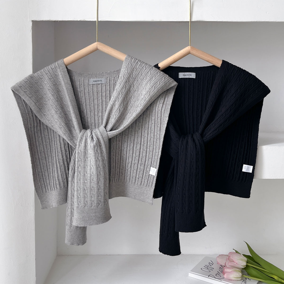 NEW Korean Autumn Knit Shawl F - Blouse Off Shoulder 评论和价格